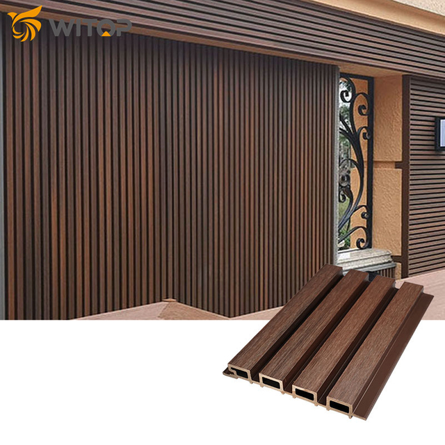 China Supplier Exterior Anti-UV Wood Plastic Composite Wall Panel