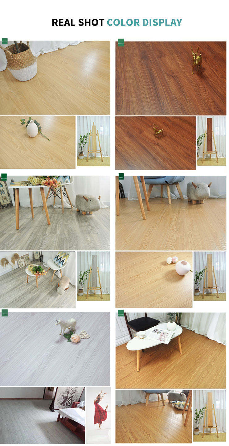 Durable PVC WPC Spc Luxury Vinyl Click Flooring