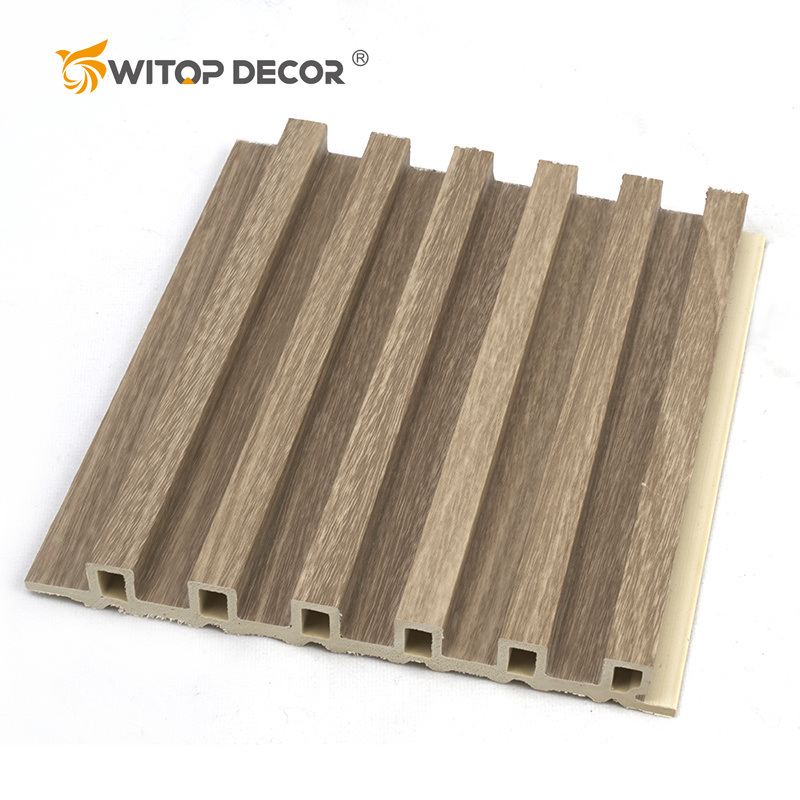 WPC PVC Decorative Interior Wall Covering Plastic Cladding Exterior Wood Wall Panels