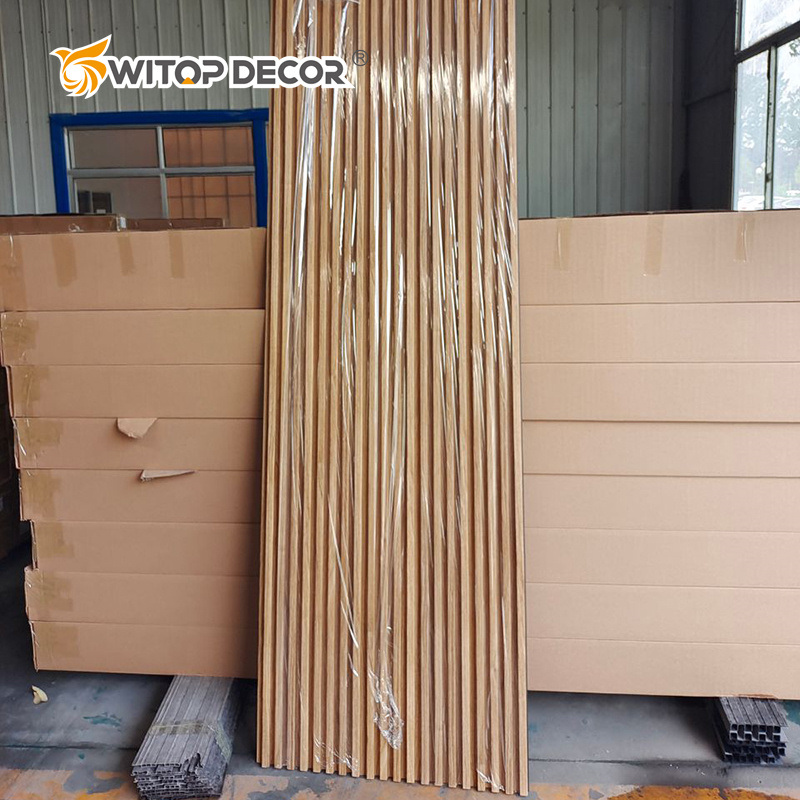 Modern Waterproof PVC Wall Panel Wood Composite Wall Panels