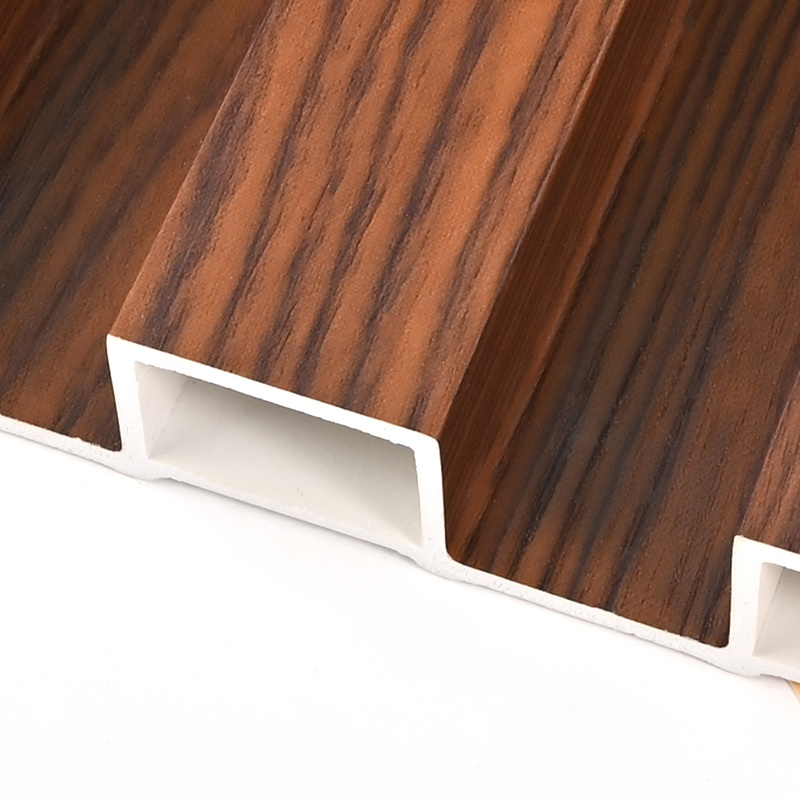 DIY 3D Deep Wooden Grain WPC Wall Panel