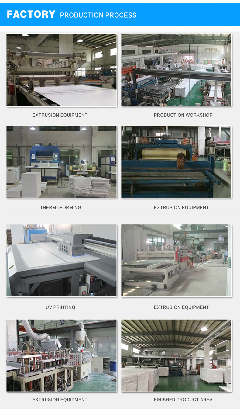 Granule Regrind Cabinet Usage PVC Foam Board