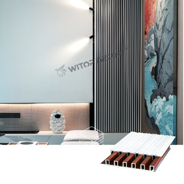 202mm Eco-Friendly WPC Wall Panels for Home Decoration