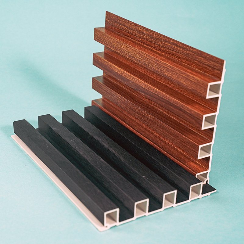 Red Reliable PVC Cladding Outdoor WPC Wall Panel