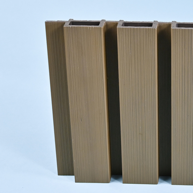 3D Embossing Decorative Outdoor Cladding WPC Wall Panel