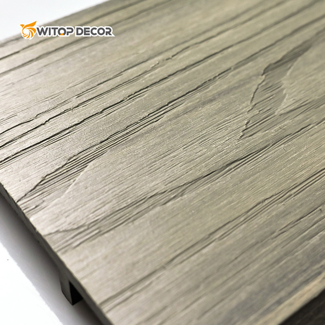 Exterior Classical WPC Wall Panel Board for Cladding Decoration