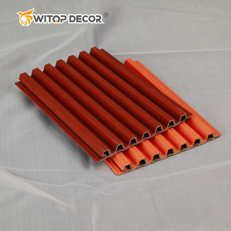 Fire UV Resistant Outdoor Wood Plastic Composite WPC Wall Cladding