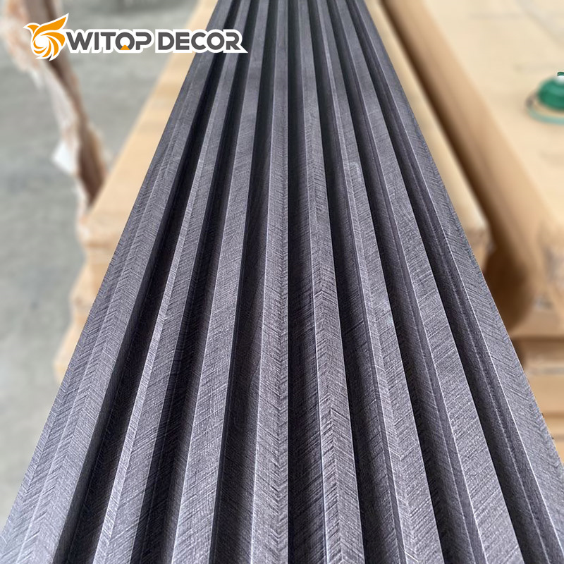 High Quality Half Round WPC Wall Panel for Decoration