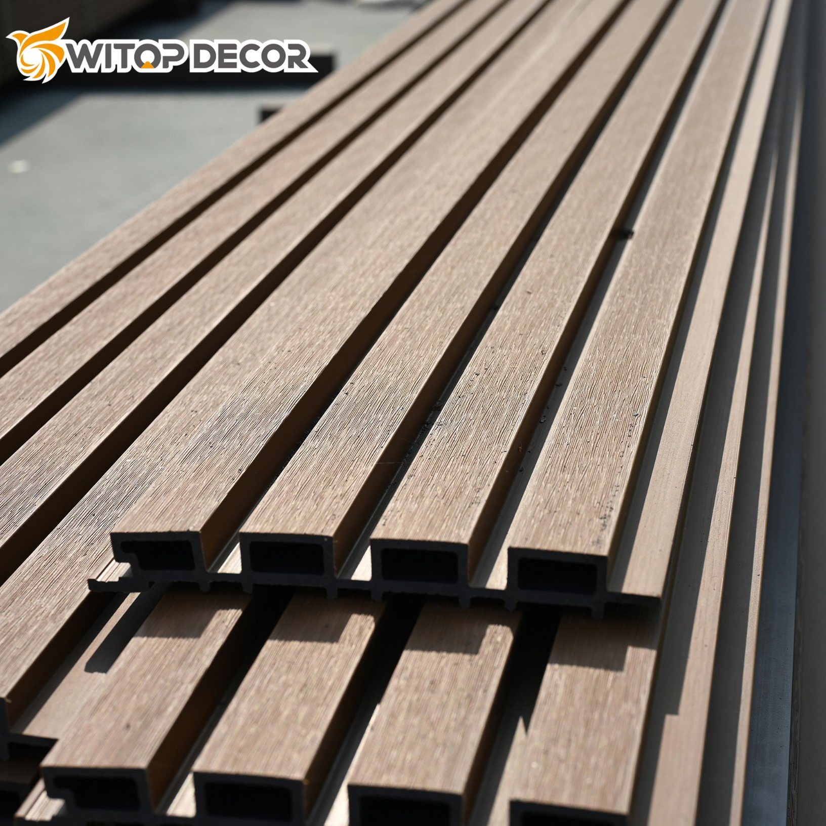 Co-Extrusion Cladding for Outside Garden Wall WPC UV Cladding