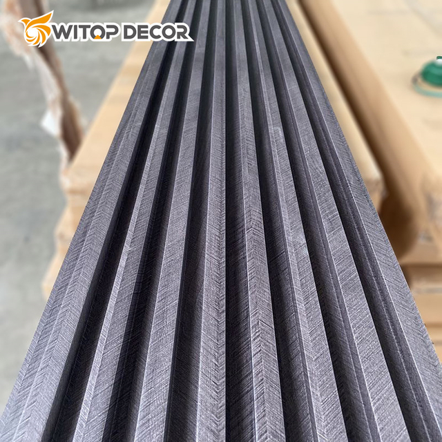 Maintenance-Free Wood Plastic Composite WPC Wall Panel
