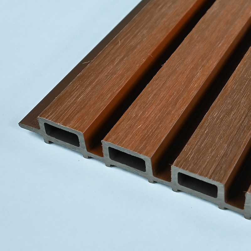 3D Wood Grain UV Proof Exterior WPC Composite Wall Cladding Panel
