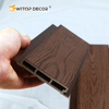 Exterior Waterproof WPC Wall Panel Decorative Plastic Wall Cladding