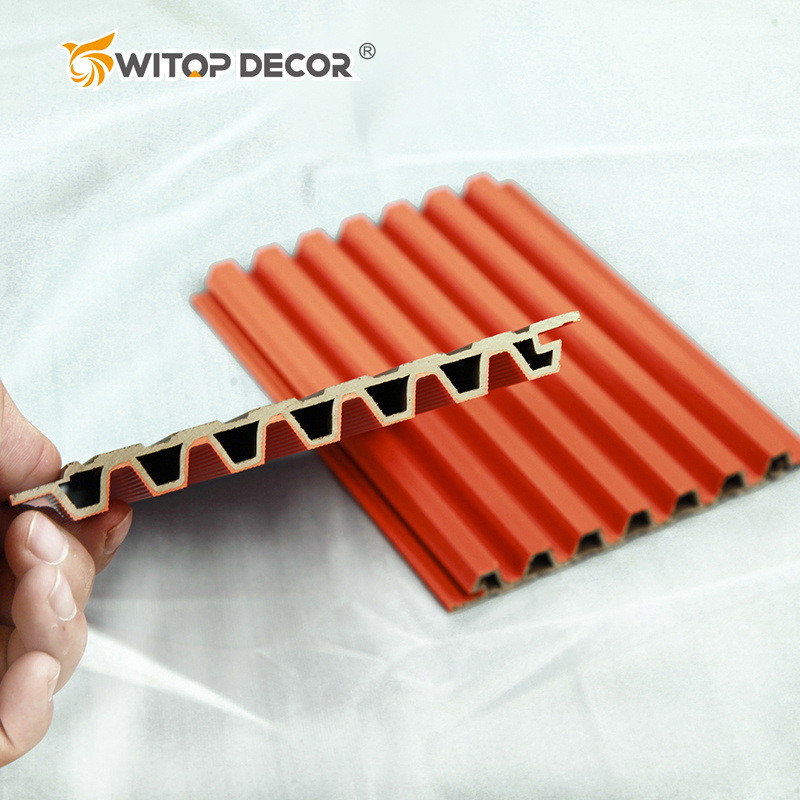 Fireproof Co-Extrusion WPC Wall Panel with Wood Grain Surface