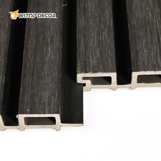 Direct Sales Waterproof Outdoor Fluted Wall Panel WPC Wall Cladding