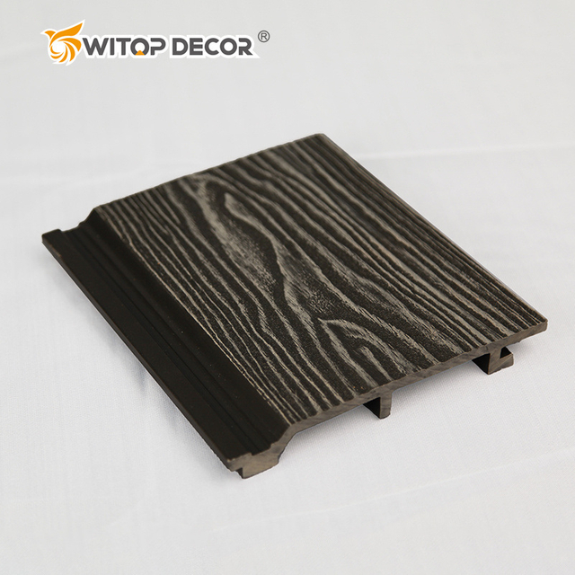 Factory Custom WPC Wall Cladding Exterior Wood Composite Wall Panel