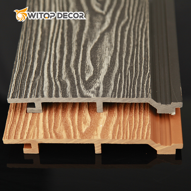 External Wood Plastic Composite Co-Extruded WPC Wall Cladding