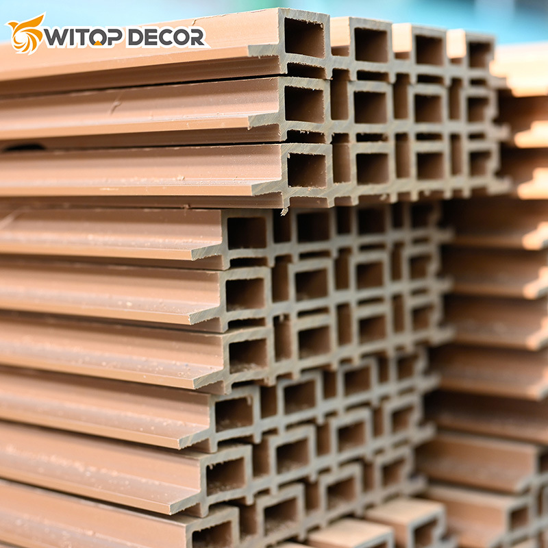 Green Environmental Protection WPC Square Wood for Space Partition