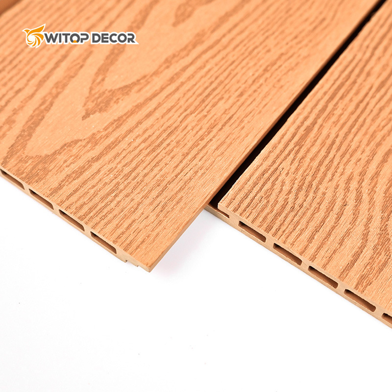 Exterior 3D Wall Panel WPC Wall Cladding for Wall Decoration