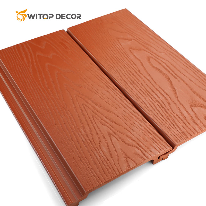 High Quality Recycled Plastic Wood WPC Facade Cladding