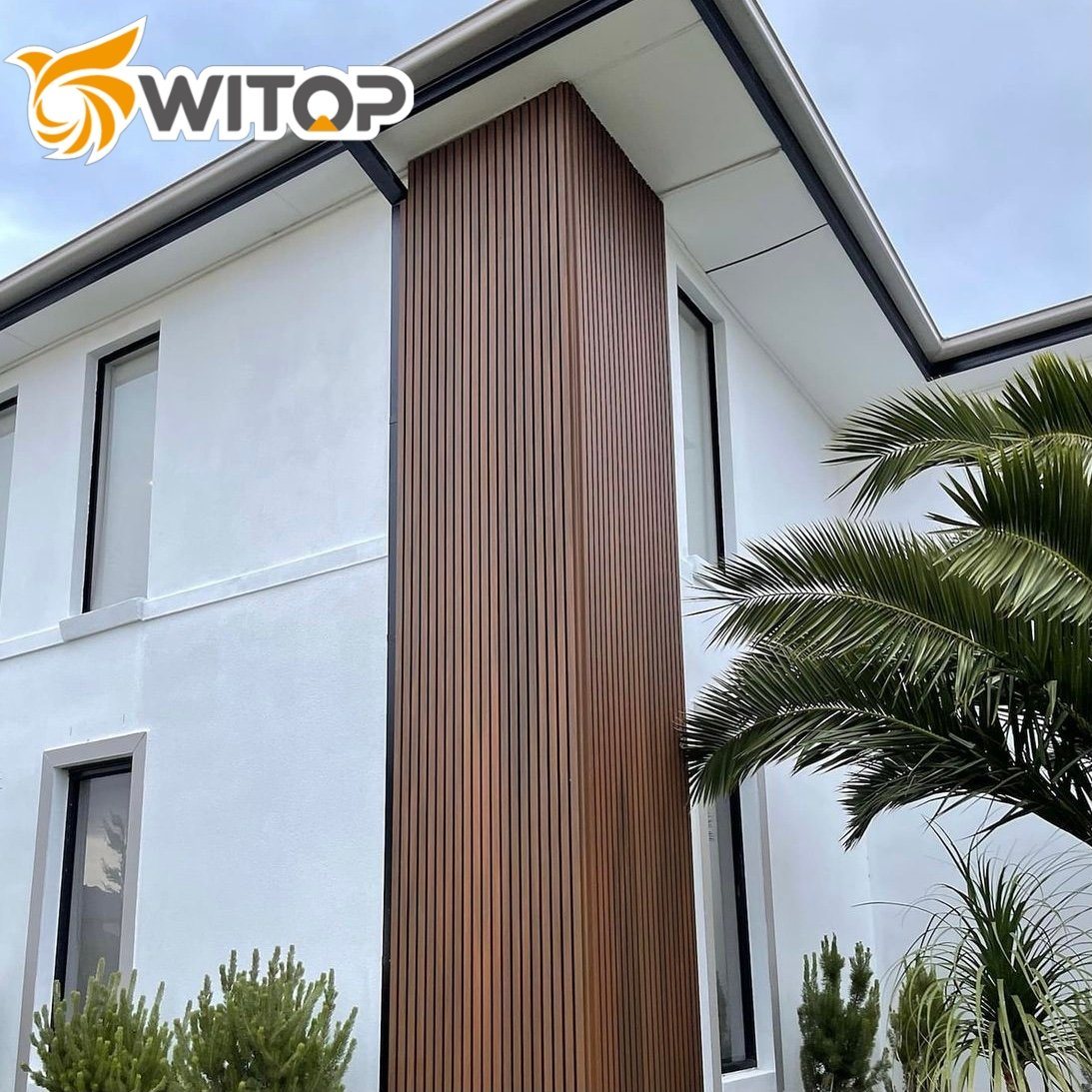 100% Recycled Decorative WPC Wallboard Panel Wall Cladding