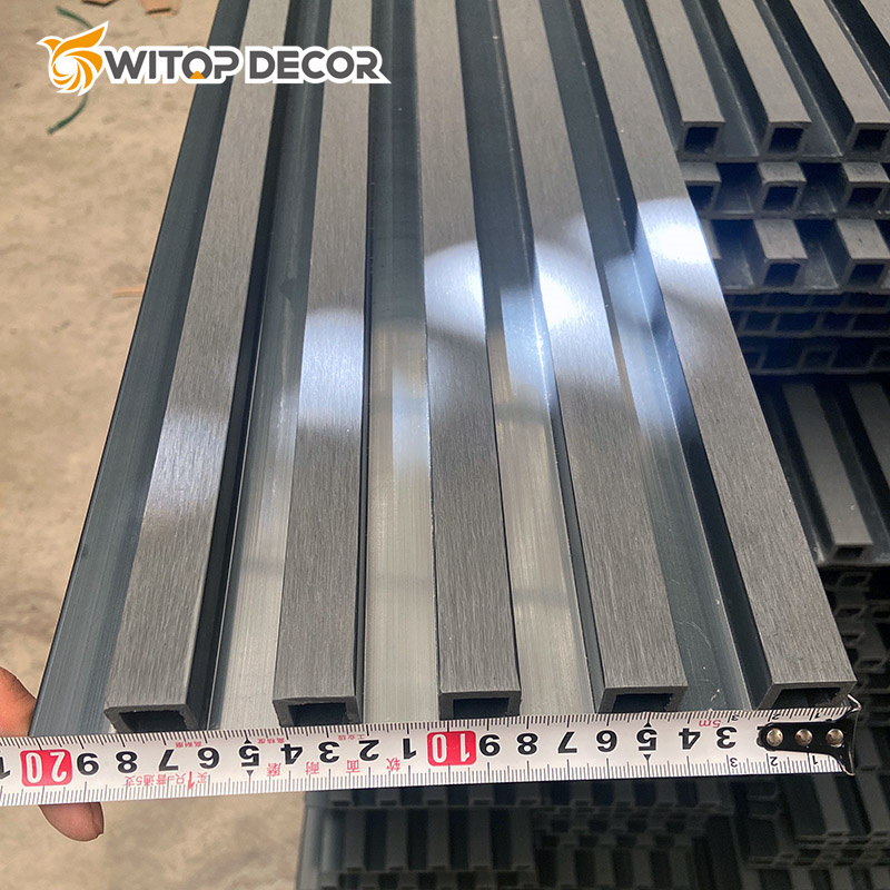 Wood Composite Interior Fluted Panels WPC Wall Panel Clading