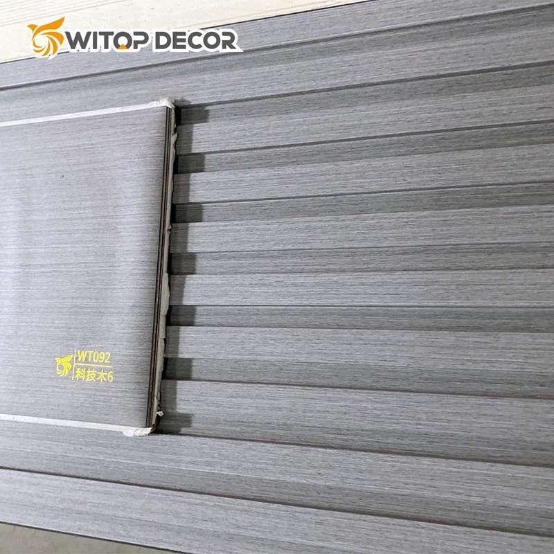 Hollow WPC Wall Panel for Interior Decoration in Living Room