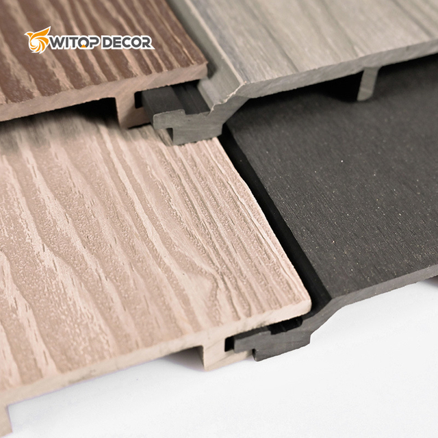 Exterior Wall Decorative Material WPC Wall Cladding
