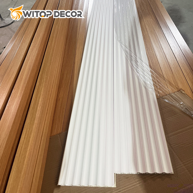 Building Material Decorative 3D WPC Wall Panel