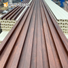 Wooden Grain Interior WPC Wall Panels for Decoration
