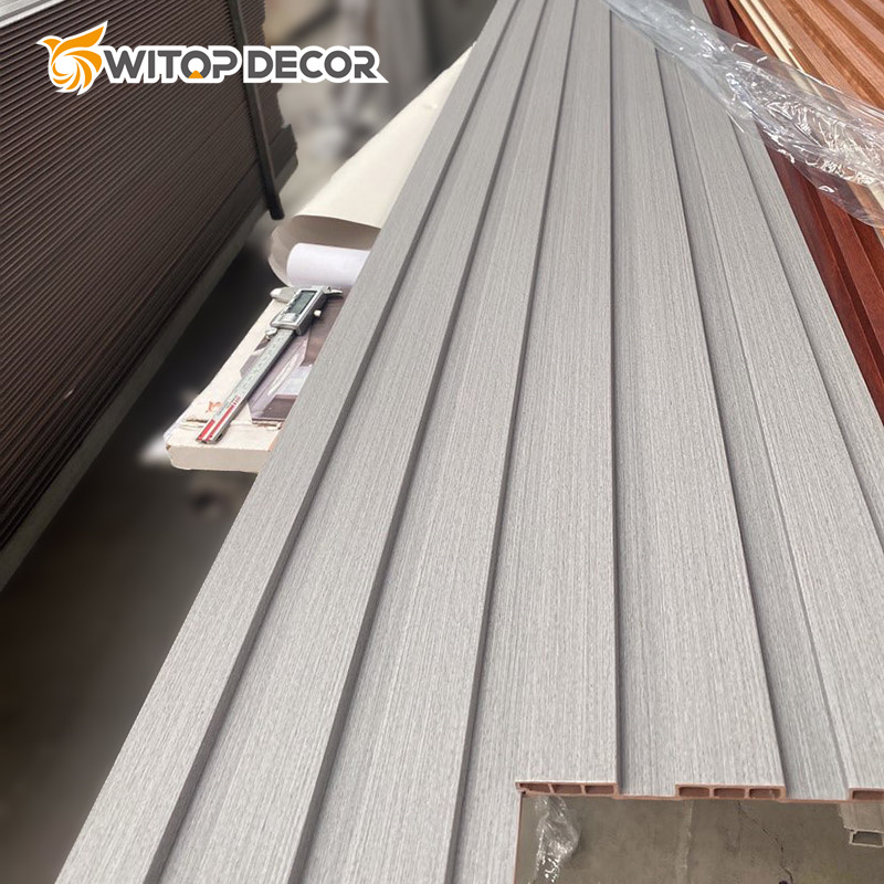 Indoor Decor WPC Wood Wall Panel Clad