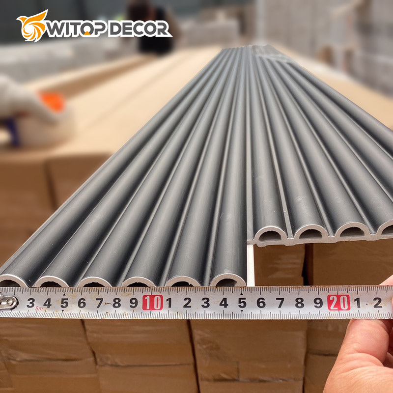 Building Material Decorative 3D WPC Wall Panel