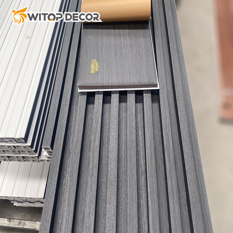 Interior Decoration Wood Composite Cladding WPC Wall Panel