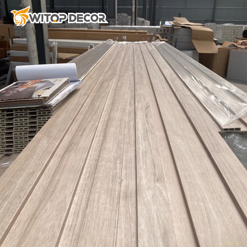 Waterproof Design Office Luxury 3D WPC Great Wall Panel