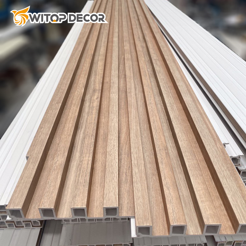 Interior Fluted Wall Panels WPC Slat Wall Cladding Wall Panel