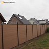 Swimming Pool Wood Plastic Ocmposite WPC Garden Fence