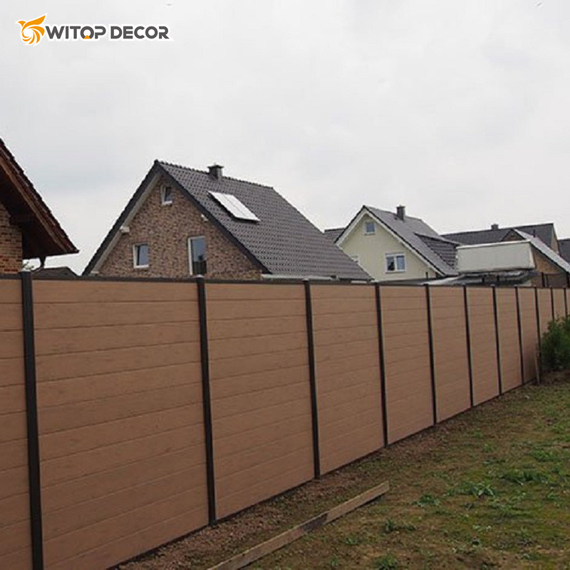 Swimming Pool Wood Plastic Ocmposite WPC Garden Fence