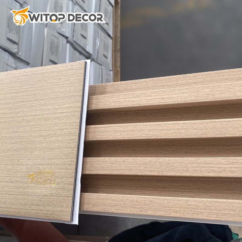 Waterproof WPC Wall Panel Grating Plate for Interior Decoration