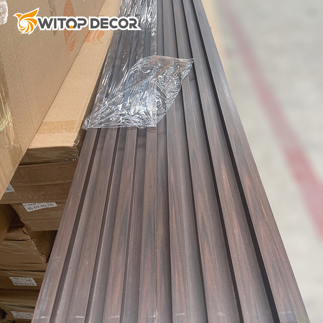 Modern Wood Plastic Laminate Decorative Wall Cladding WPC Panels