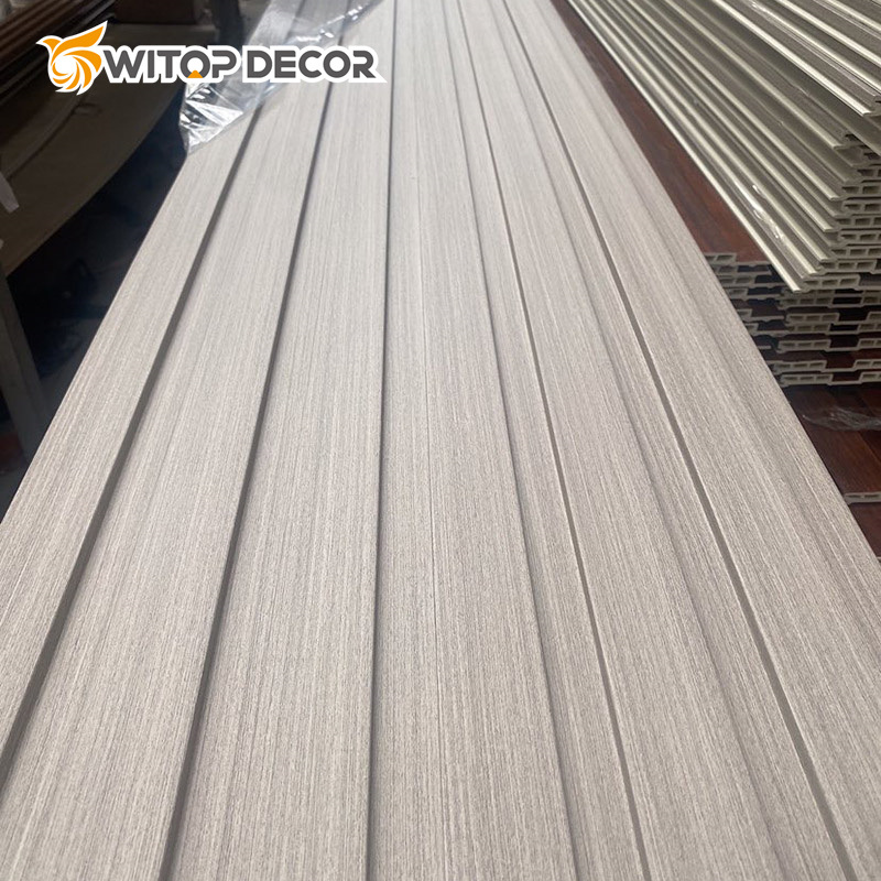 Decorative WPC Wood Plastic Composite WPC 3D Wall Panels