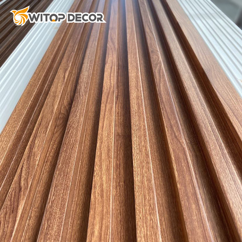 Modern Wood WPC Fluted Wall Panel Interior Waterproof