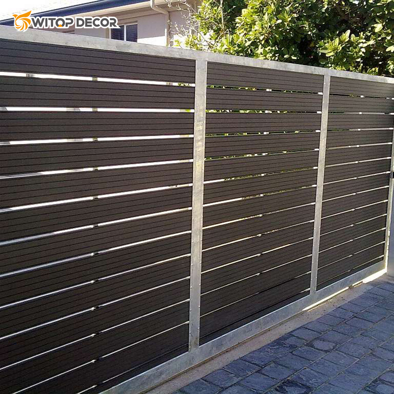 Top Quality Waterproof and Fireproof WPC Panel Privacy Fence