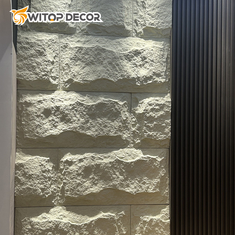 Sxp Mushroom Panels Polyurethane PU Stone Wall Panel