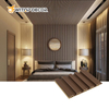 High Quality Indoor Decoration WPC Fluted WPC PVC Wall Panel