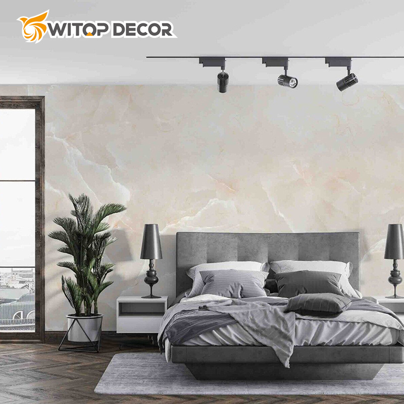 Wholesale Price Waterproof Fireproof UV Marble Alternative Mothproof PVC Marble PVC Sheet