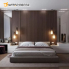 Waterproof Fireproof WPC PVC Felxible Wall Panel Bamboo Charcol Wood Veneer Seamless Wall Board
