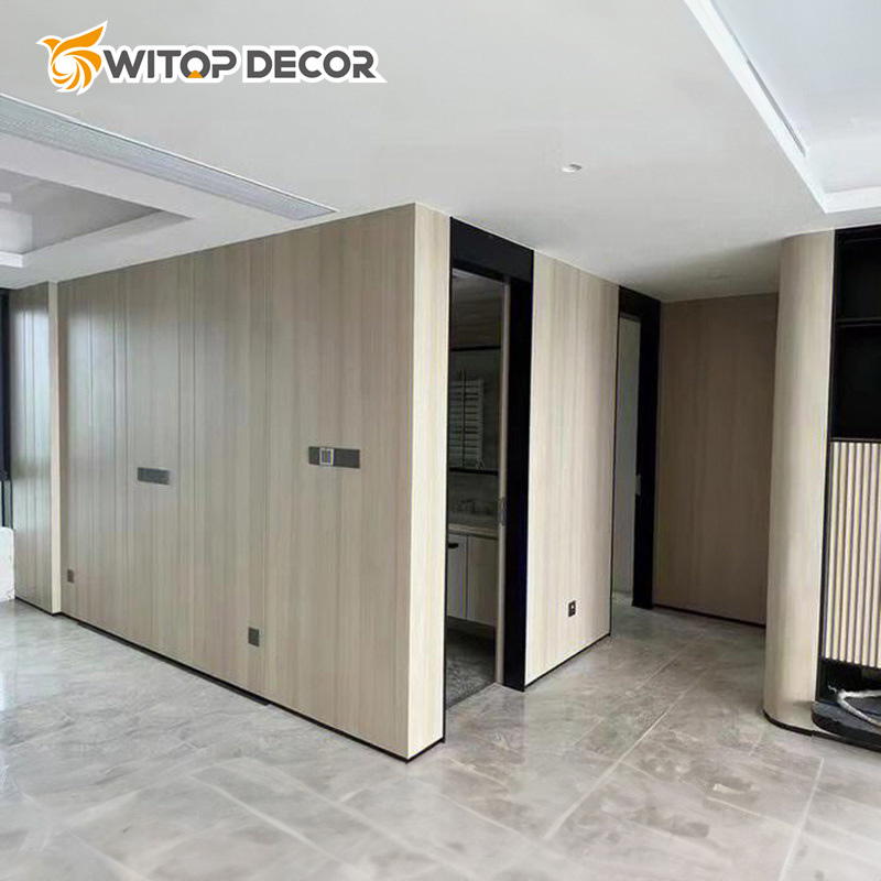 Customized Manufacturer Wood Veneer Charcoal Panel Bamboo Fiber Board