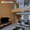Factory Prices Bamboo Fiber Fireproof Finish Wall Decoration Wood Plastic Board