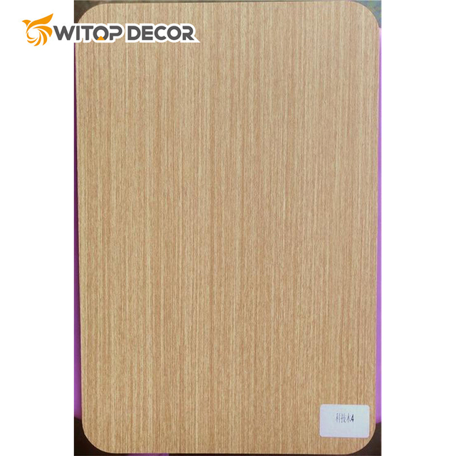 Building Material Water Ripple Wood Veneer Bamboo Charcoal Carbon Crystal Panel