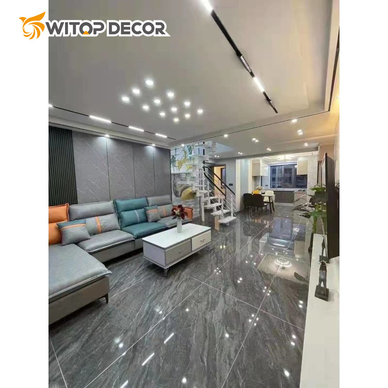 Home Interior Decorative 1.22X2.8m PVC Panel 3D Printed UV Marble Sheet