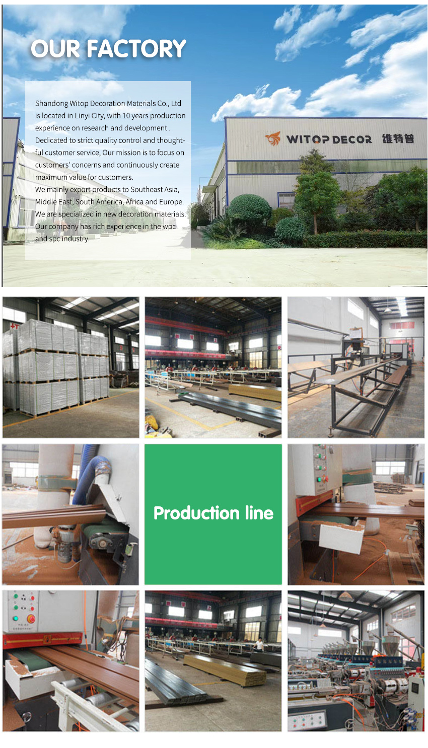 WPC Pattern Fence Extrusion Building Material UV Protection